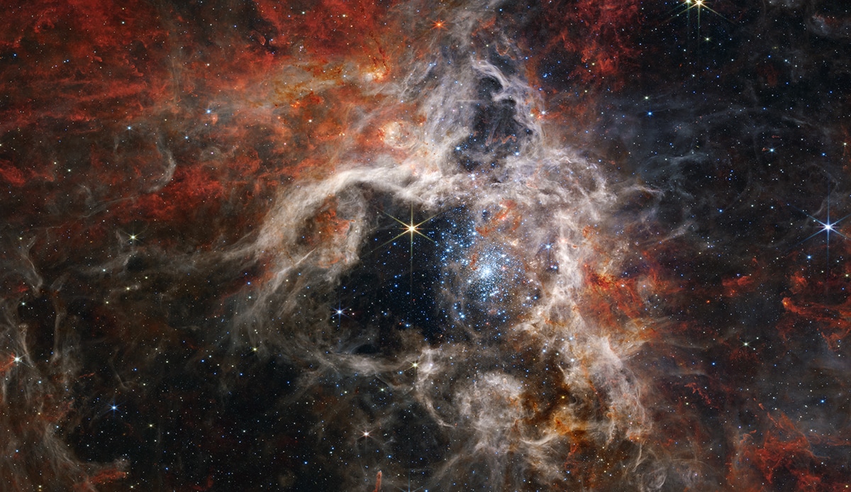 James Webb Telescope Captures the Tarantula Nebula