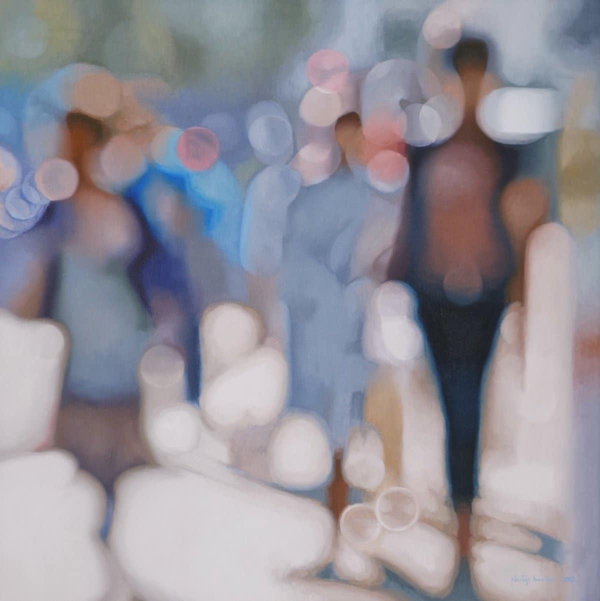 - ViralBandit Abstract Figurative Paintings by Philip Barlow