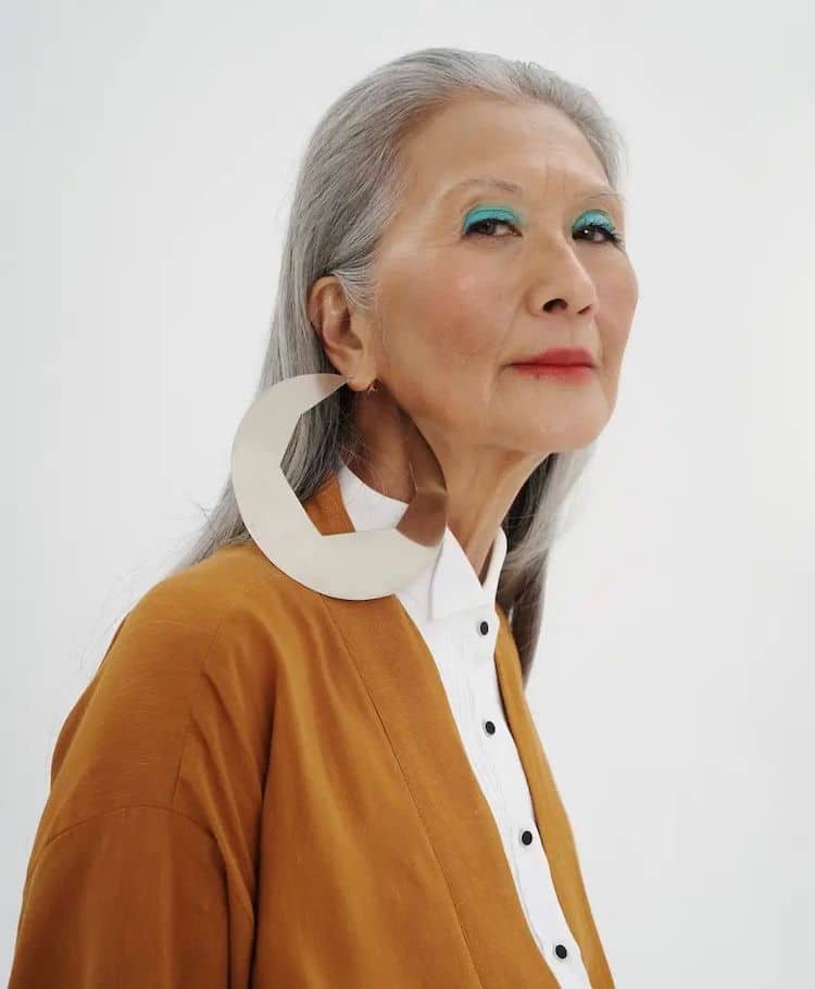Rosa Saito, a 71-Year-Old Model