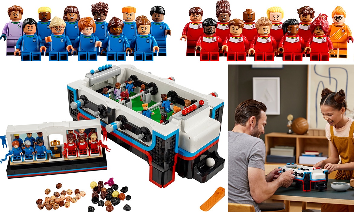 LEGO Table Football Set with 2339 pieces