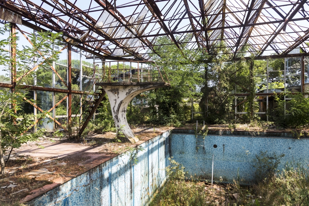 Abandoned Pool in Pisa
