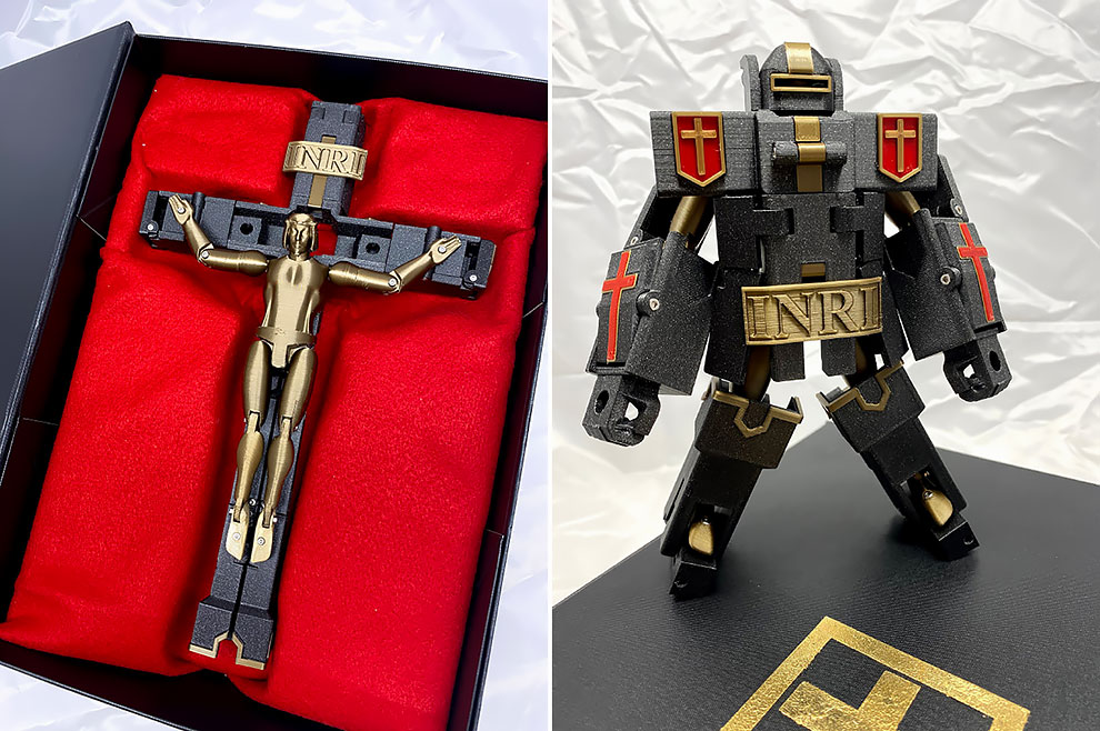 3D Printed Jesus Mecha Christ Transformer » Design You Trust - ViralBandit