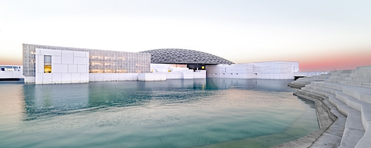 Louvre Museum in Abu Dhabi