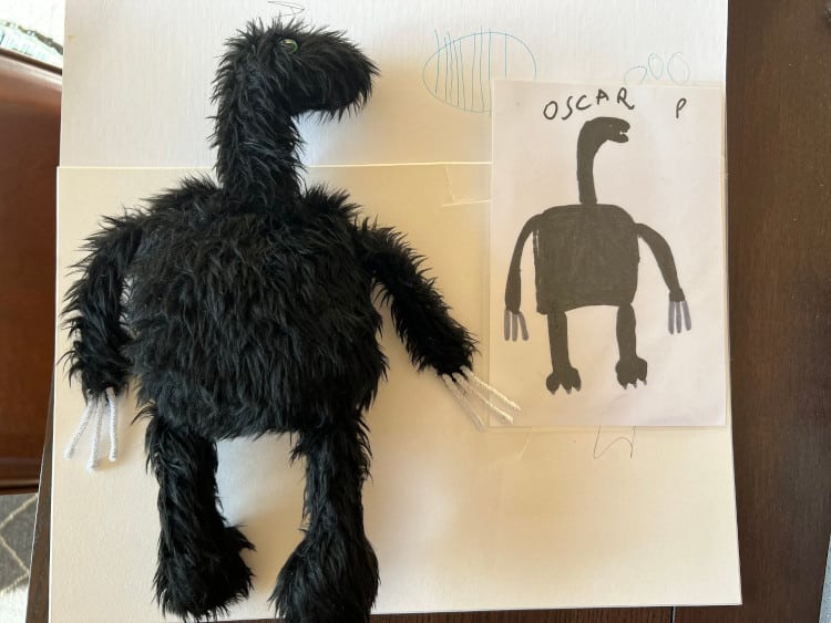 Devoted Teacher Makes Plush Toys Based on Her Students’ Drawings