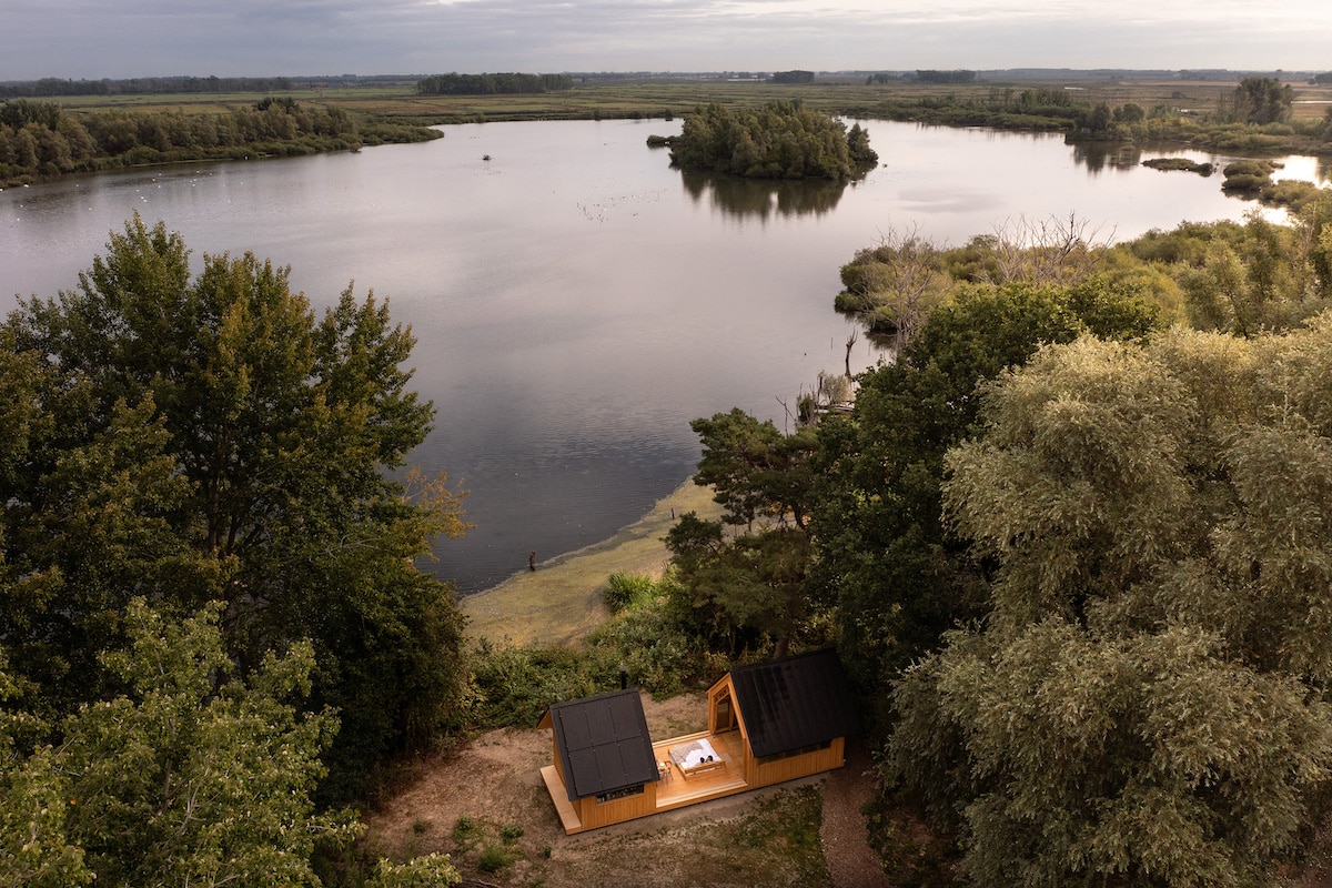 Aerial Photo of ANNA Stay Cabin