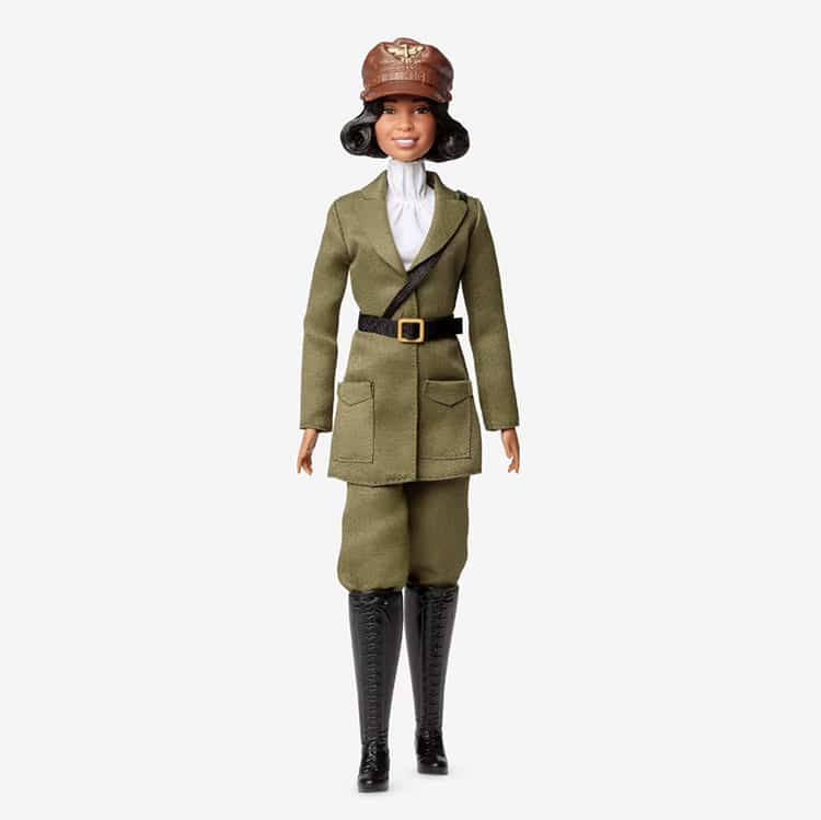 Aviator Bessie Coleman Doll Joins Barbie’s Inspiring Women Line