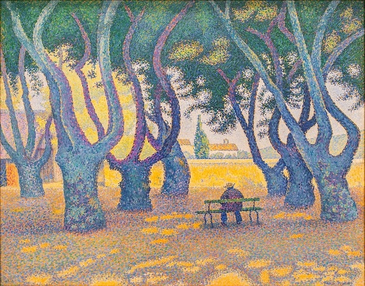 Pointillism Painting by Paul Signac