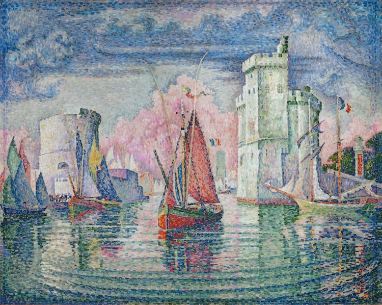 Pointillism Painting by Paul Signac