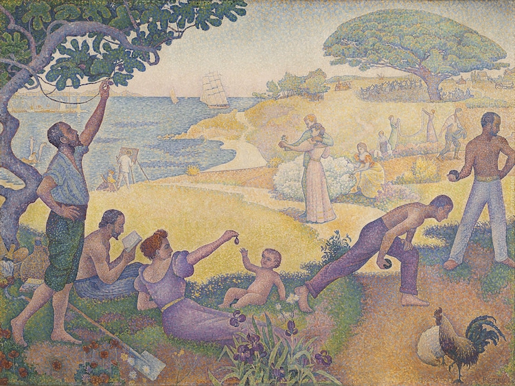 Pointillism Painting by Paul Signac