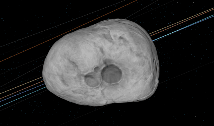 2023 DW Asteroid Rending NASA