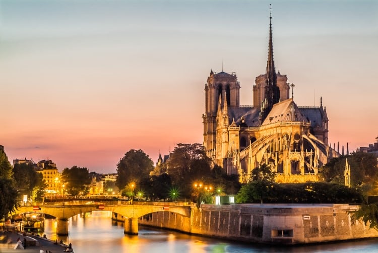 Notre Dame at Night