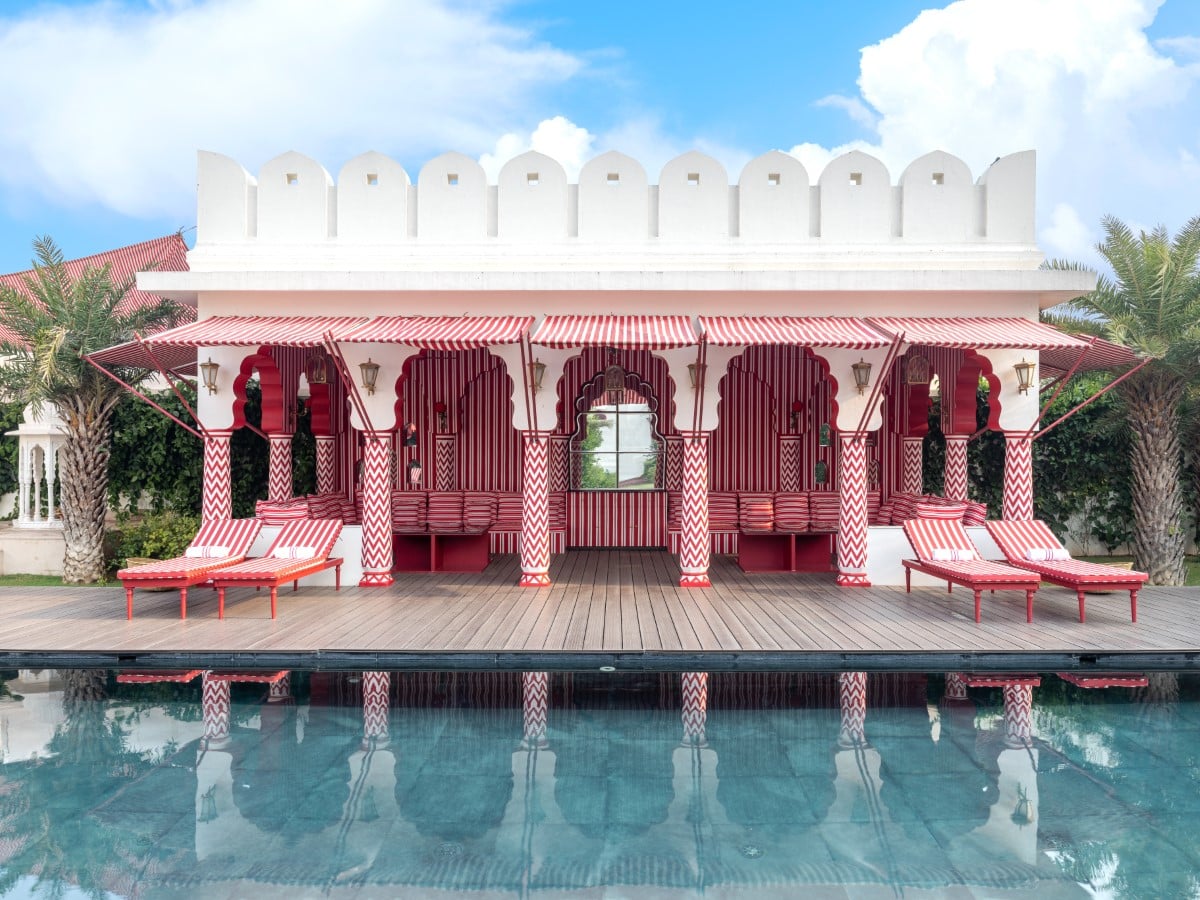 Pool at Villa Palladio Jaipur