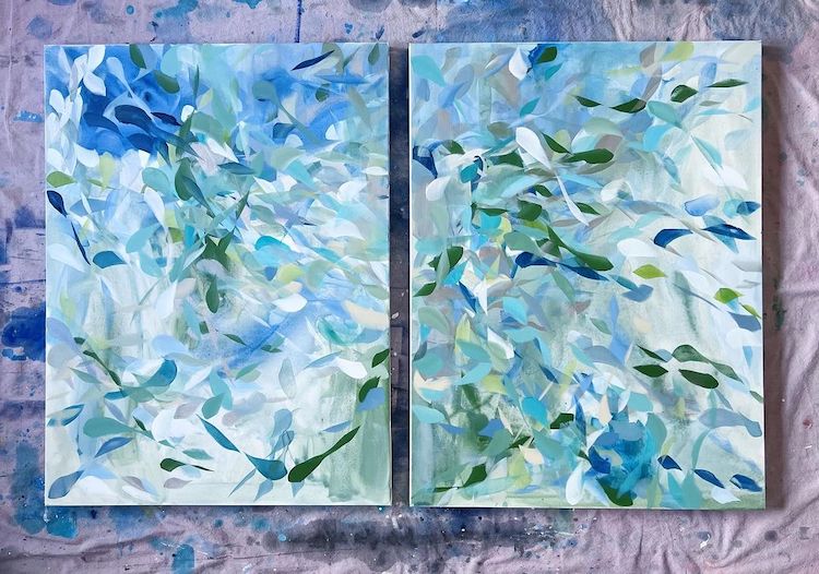 Dappled Light Paintings by Megan Elizabeth