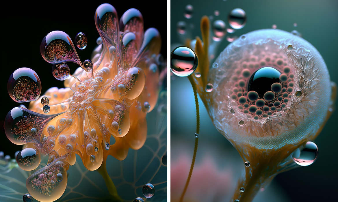Stills from Markos Ray's animation aBioGenesis