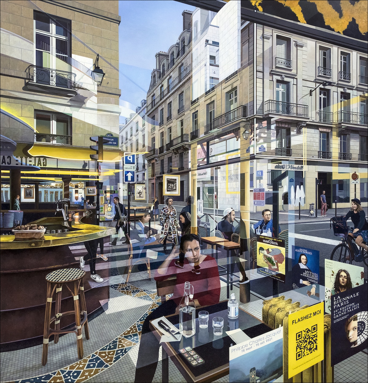 Hyperrealistic Cityscape Paintings by Nathan Walsh