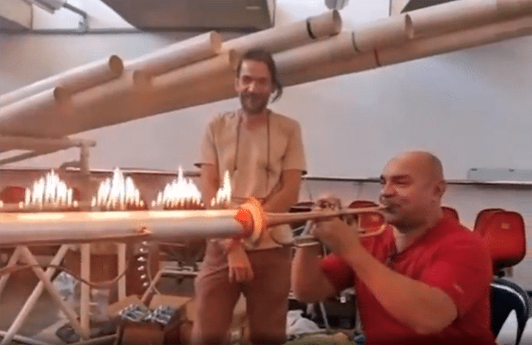 Ruben's Tube Experiment
