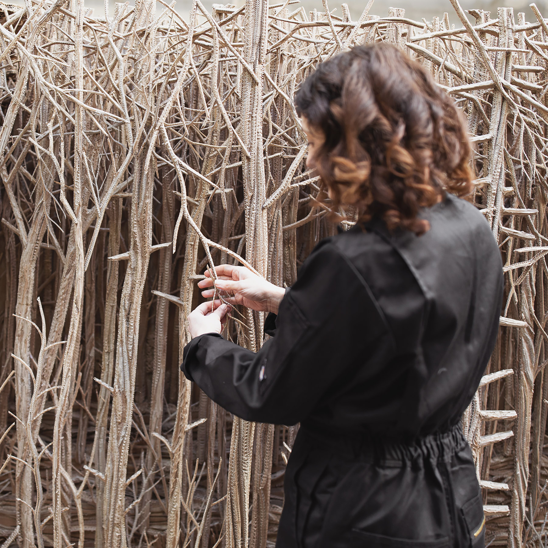 PROMENADE(s): In her latest series of works, sculptor Eva Jospin invites us to explore the region of Champagne — layer by layer.