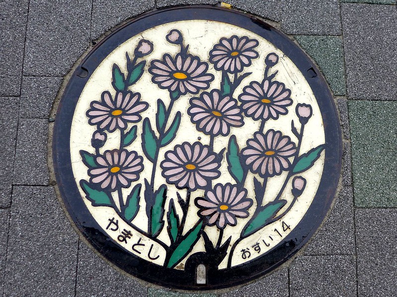 Yamato Kanagawa, manhole cover （神奈川県大和市のマンホール）