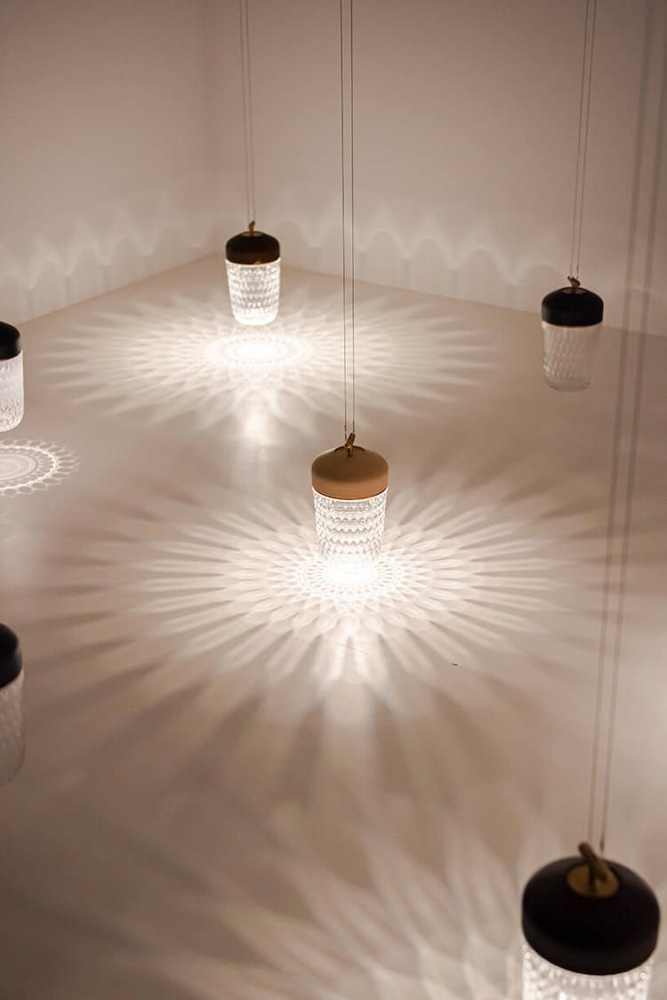 Saint-Louis Lumieres Installation at Milan Design Week