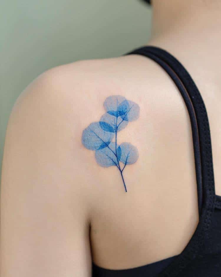 Blue Tattoos by Pokhy