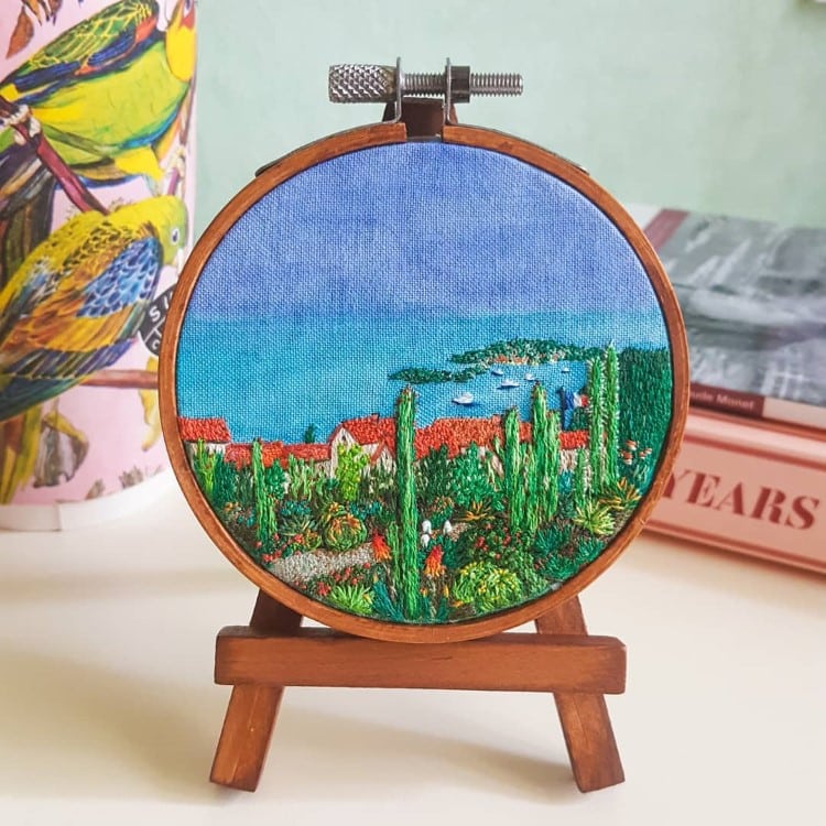 Maria Zamyatina Travel Embroidery