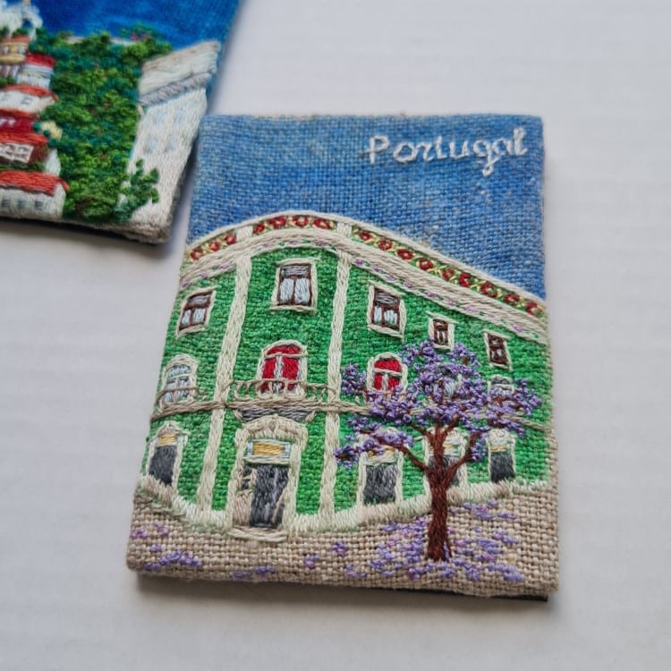 Maria Zamyatina Travel Embroidery