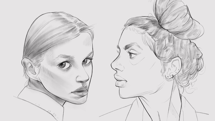 Melissa de Nobrega Portrait Drawing