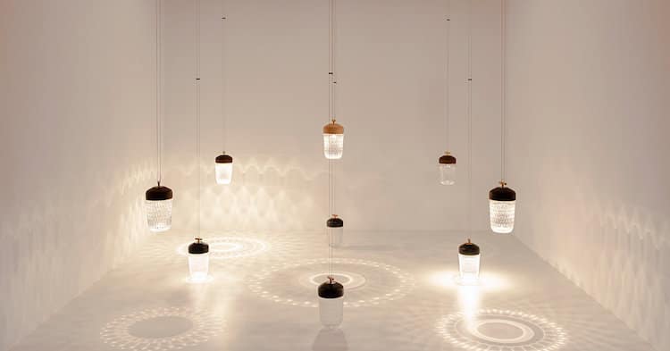 Saint-Louis Lumieres Installation at Milan Design Week