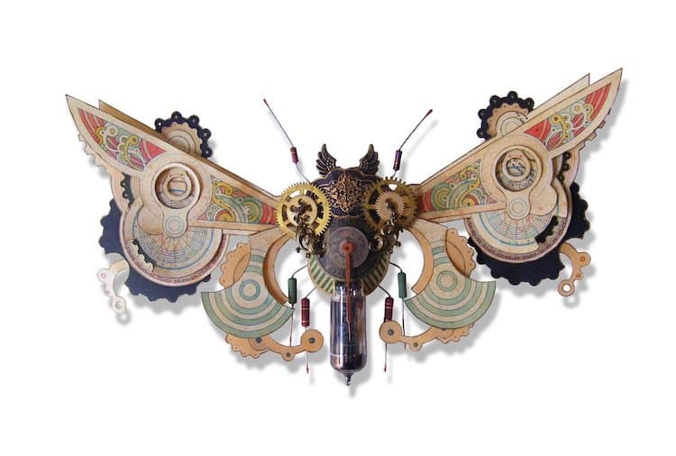 Upcycled Sculptures of Bugs by Mark Oliver