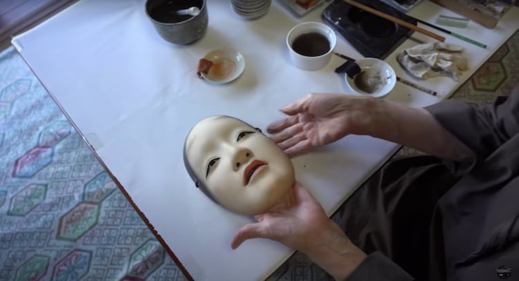 Traditional Noh Mask Making