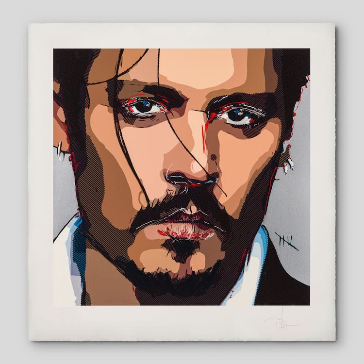 Johnny Depp Self-Portrait