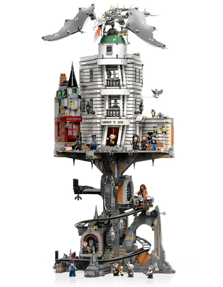 details of Gringotts Bank LEGO set from Harry Potter