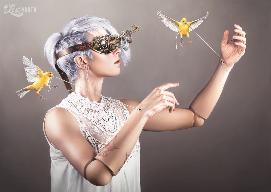Navigating Genetic Compromises and a Toxic World through Steampunk Self-Portraiture in the Artistic Odyssey of Lix North » Design You Trust