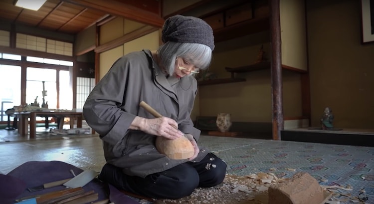 Traditional Noh Mask Making