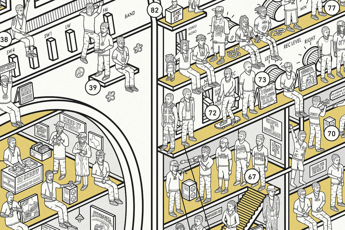 Inside Boombox Poster by Dorothy