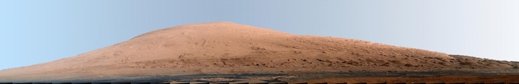 Mars Rover “Curiosity” Has Been Climbing a Mountain Since 2014