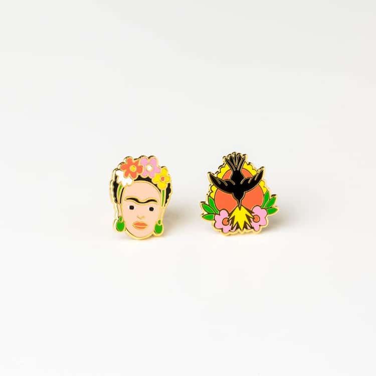 Artsy Mismatched Earrings by Yellow Owl Workshop