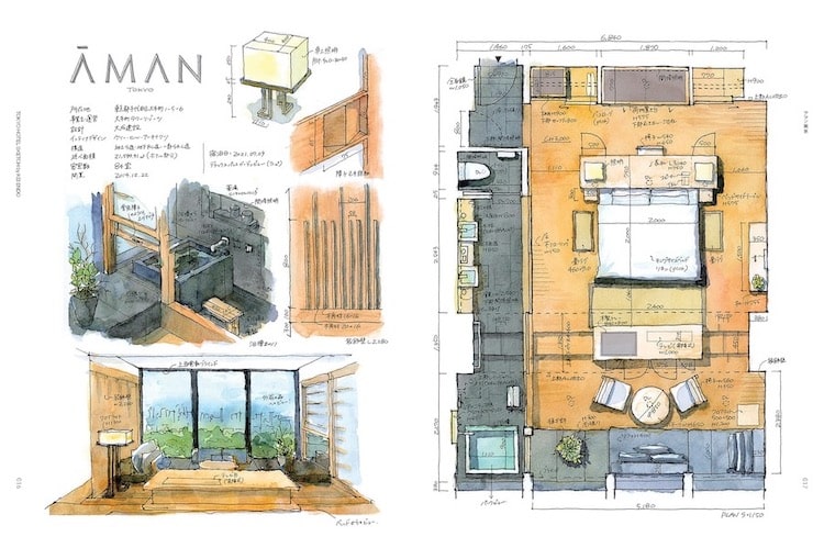 - ViralBandit Illustrations of Japanese Hotels by Kei Endo