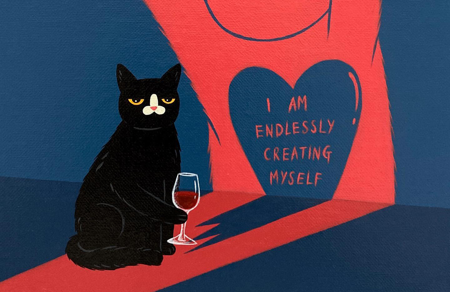 This Artist Combines Sarcasm with His Adopted Cat’s Attitude in His Humorous Illustrations » Design You Trust