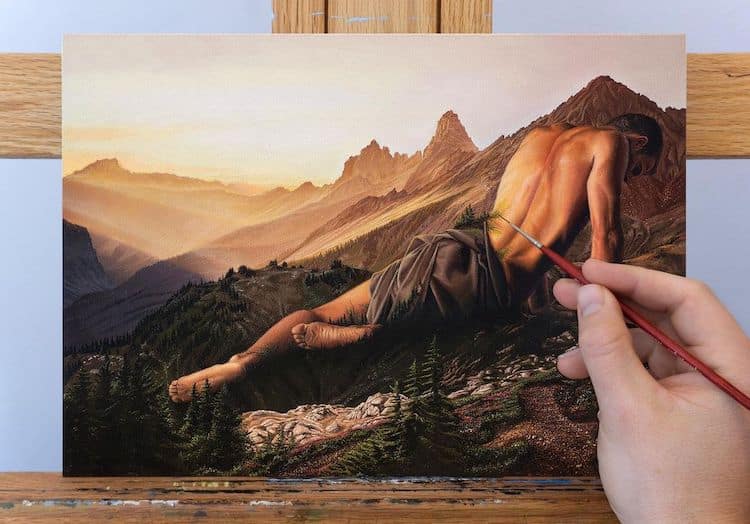 Figurative Paintings by Austin Howlett