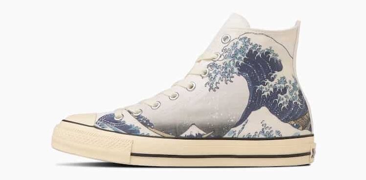 Great Wave Converse Shoes