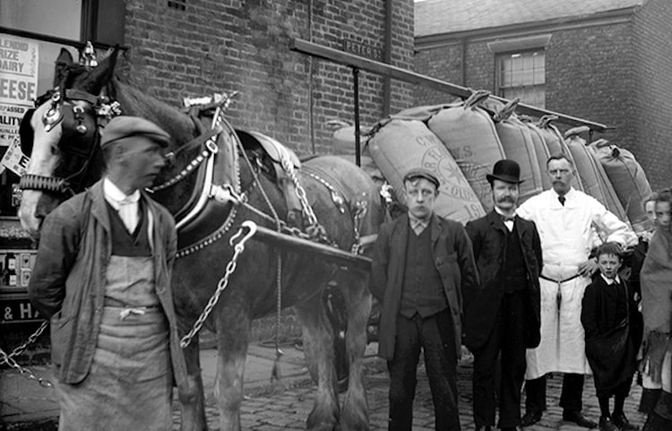 20th Century Photos of England Restored by Roger Liptrot