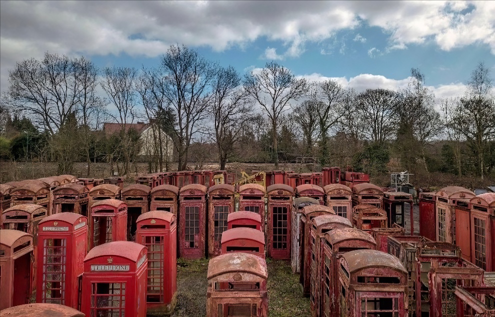 Red Phone Box Graveyard 4 