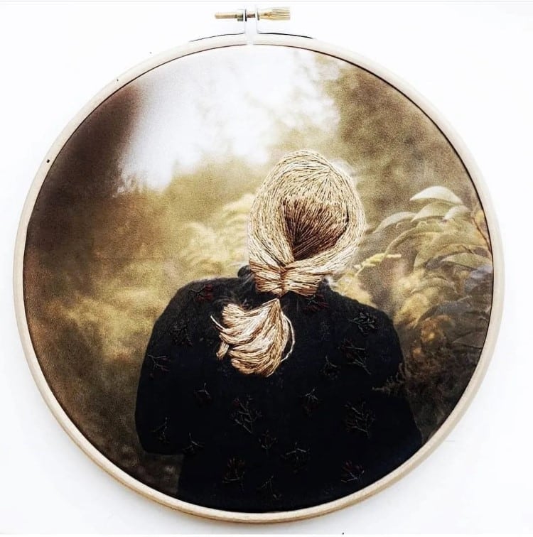 Floor Giebels - Hair Embroidery