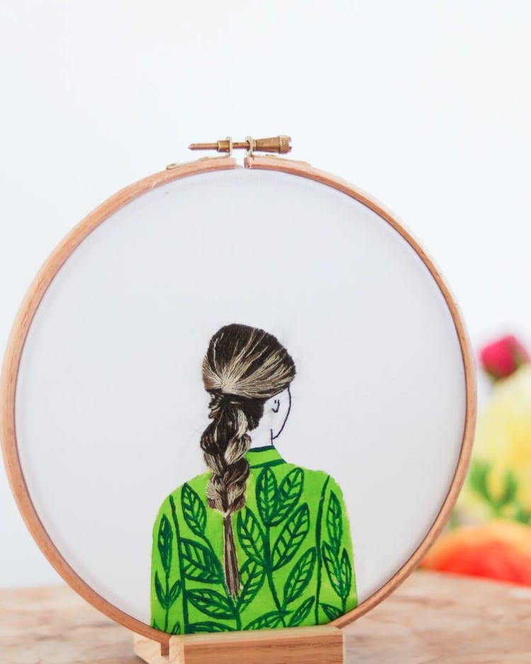 Floor Giebels - Hair Embroidery