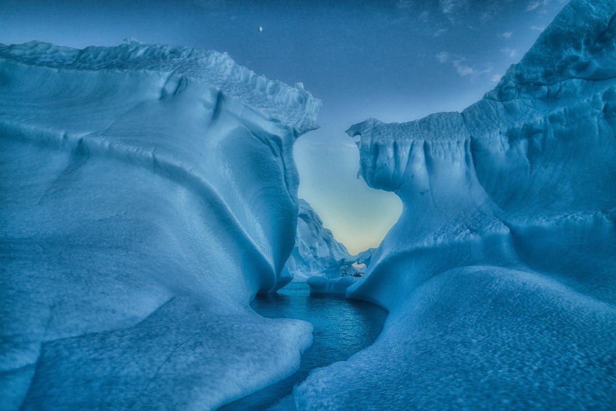 Ice and water in Antarctica by Cristina Mittermeier