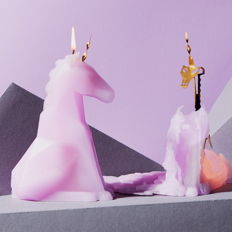 Einar Unicorn Candle