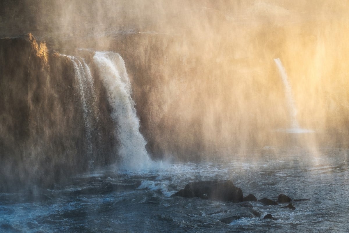 Waterfall photograph