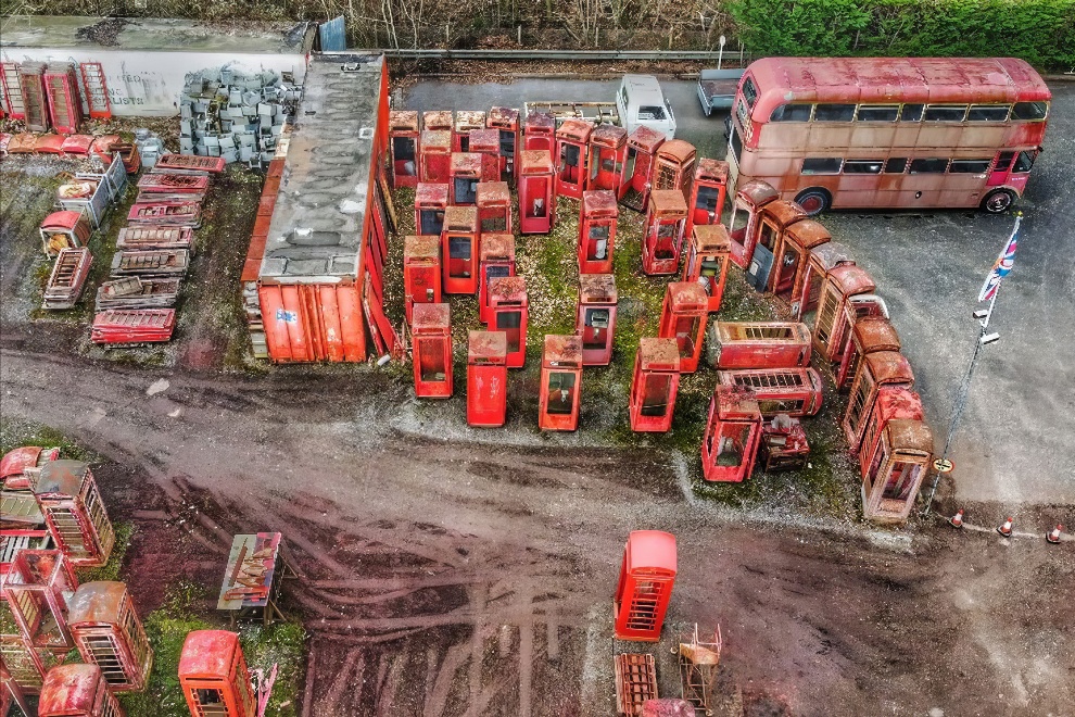 Red Phone Box Graveyard 1 