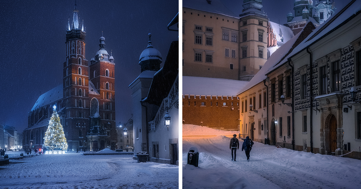 12 Times This Photographer Captured Stunning Snapshots Showcasing Krakow’s Winter Magic
